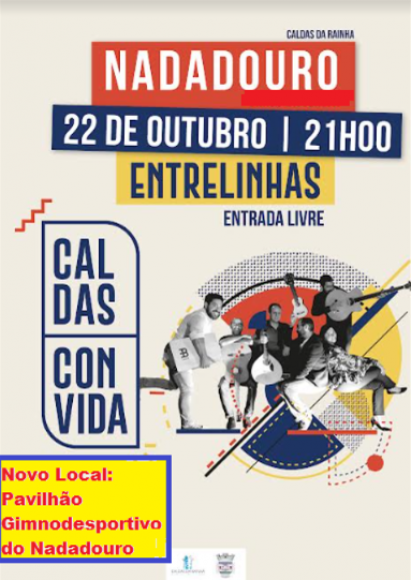 ATEN&Ccedil;&Atilde;O: ALTERA&Ccedil;&Atilde;O DO LOCAL DO EVENTO - CALDAS CONVIDA - Nadadouro