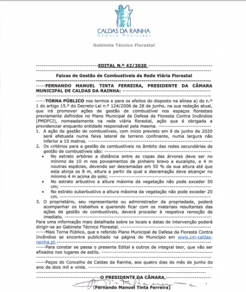 GEST&Atilde;O DE COMBUST&Iacute;VEL NOS ESPA&Ccedil;OS FLORESTAIS