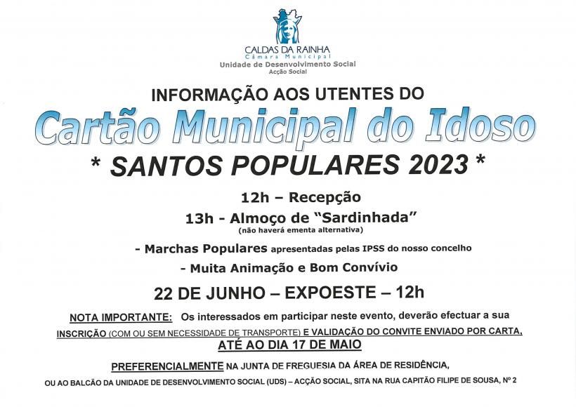 Santos Populares 2023