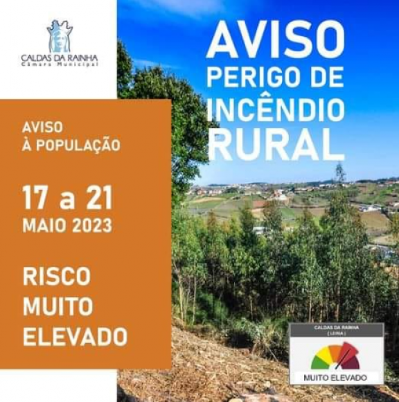 AVISO PERIGO INC&Ecirc;NDIO RURAL