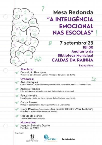 Mesa Redonda "A intelig&ecirc;ncia emocional nas escolas" 