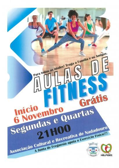 AULAS DE FITNESS GRATUITAS!