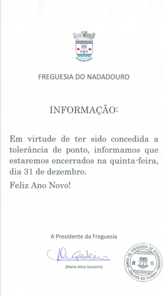 	TOLER&Acirc;NCIA DE PONTO