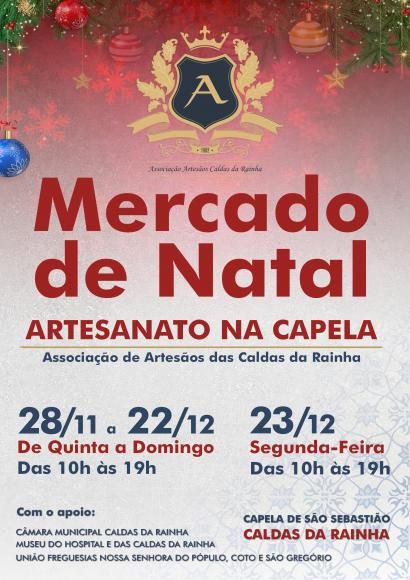 MERCADO DE NATAL - Associa&ccedil;&atilde;o Artes&atilde;os das Caldas da Rainha
