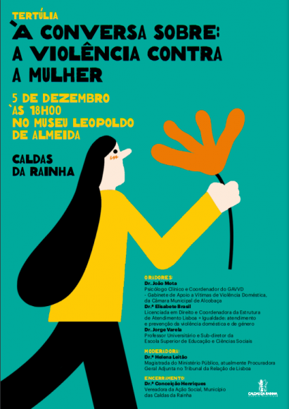 TERT&Uacute;LIA "A viol&ecirc;ncia contra a mulher" - 5 de dezembro, &agrave;s 18h