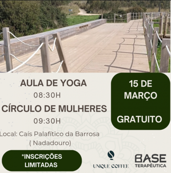 AULA DE YOGA E C&Iacute;RCULO DE MULHERES