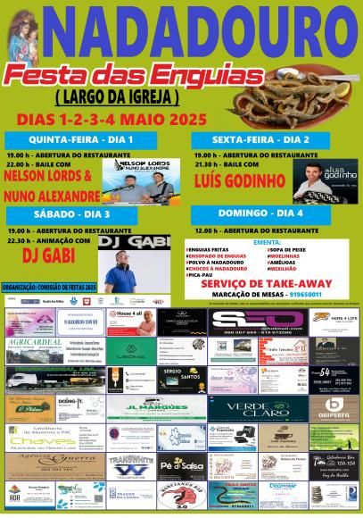 Festa das Enguias - maio 2025