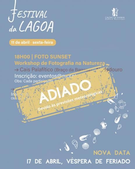 Evento adiado devido &agrave;s previs&otilde;es meteorol&oacute;gicas