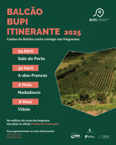 O BUPI vem &agrave;s freguesias!