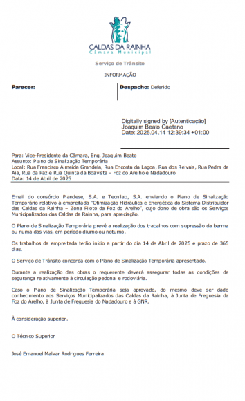 Informa&ccedil;&atilde;o Importante