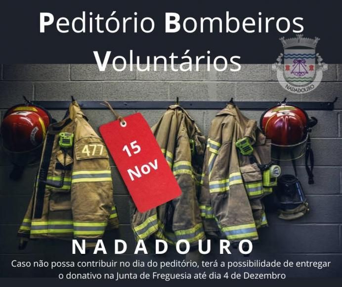 PEDIT&Oacute;RIO ANUAL BOMBEIROS VOLUNT&Aacute;RIOS