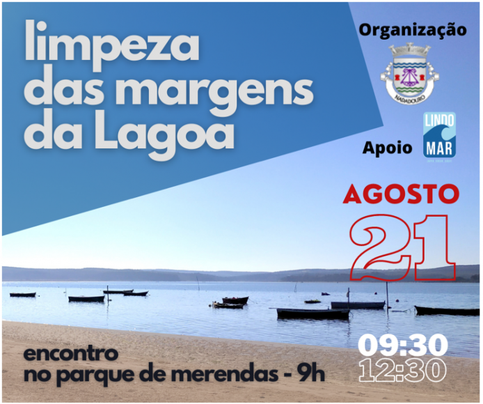 LIMPEZA DAS MARGENS DA LAGOA